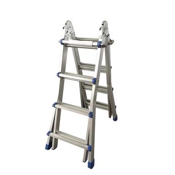 Aluminum extension telescopic ladder