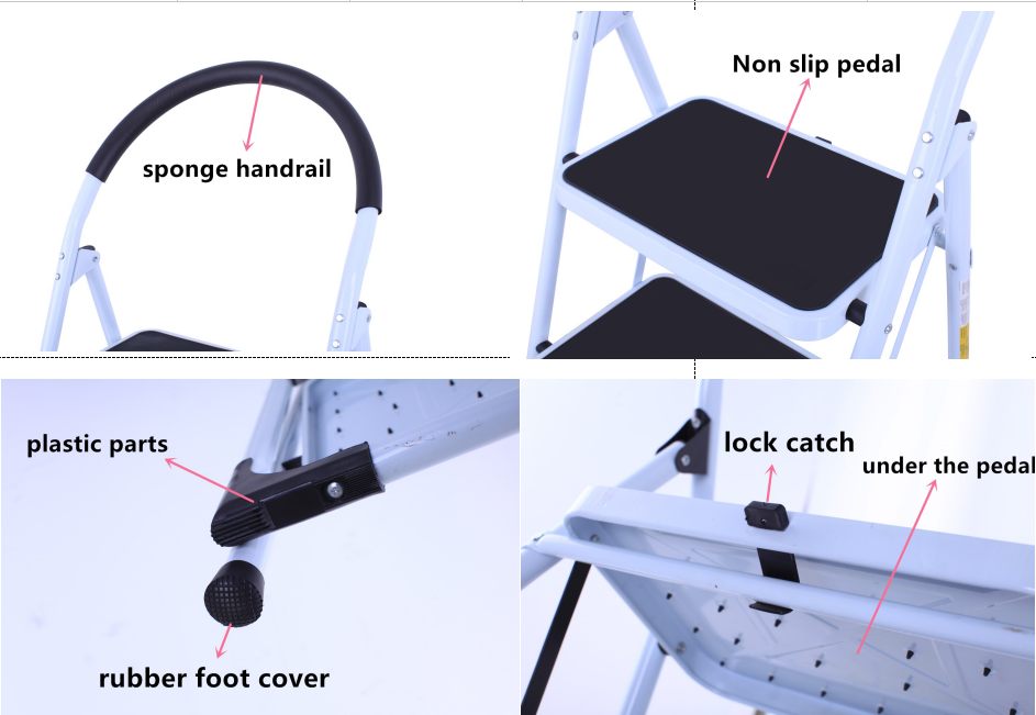 Household steps steel ladder Household steps steel ladder