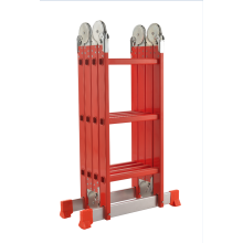 aluminum folding ladder with big hinge