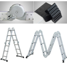 aluminum folding ladder rubber feet